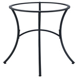 Kline Matte Black Curved Metal Dining Table Base from Coaster - Luna Furniture