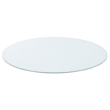 Paxton Beige 5-piece Round Glass Top Counter Height Dining Set from Coaster - Luna Furniture