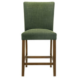 Paxton Green 5-piece Round Glass Top Counter Height Dining Set from Coaster - Luna Furniture
