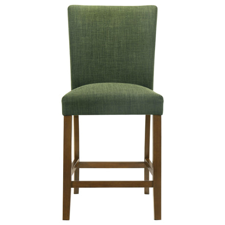 Paxton Green 5-piece Round Glass Top Counter Height Dining Set from Coaster - Luna Furniture