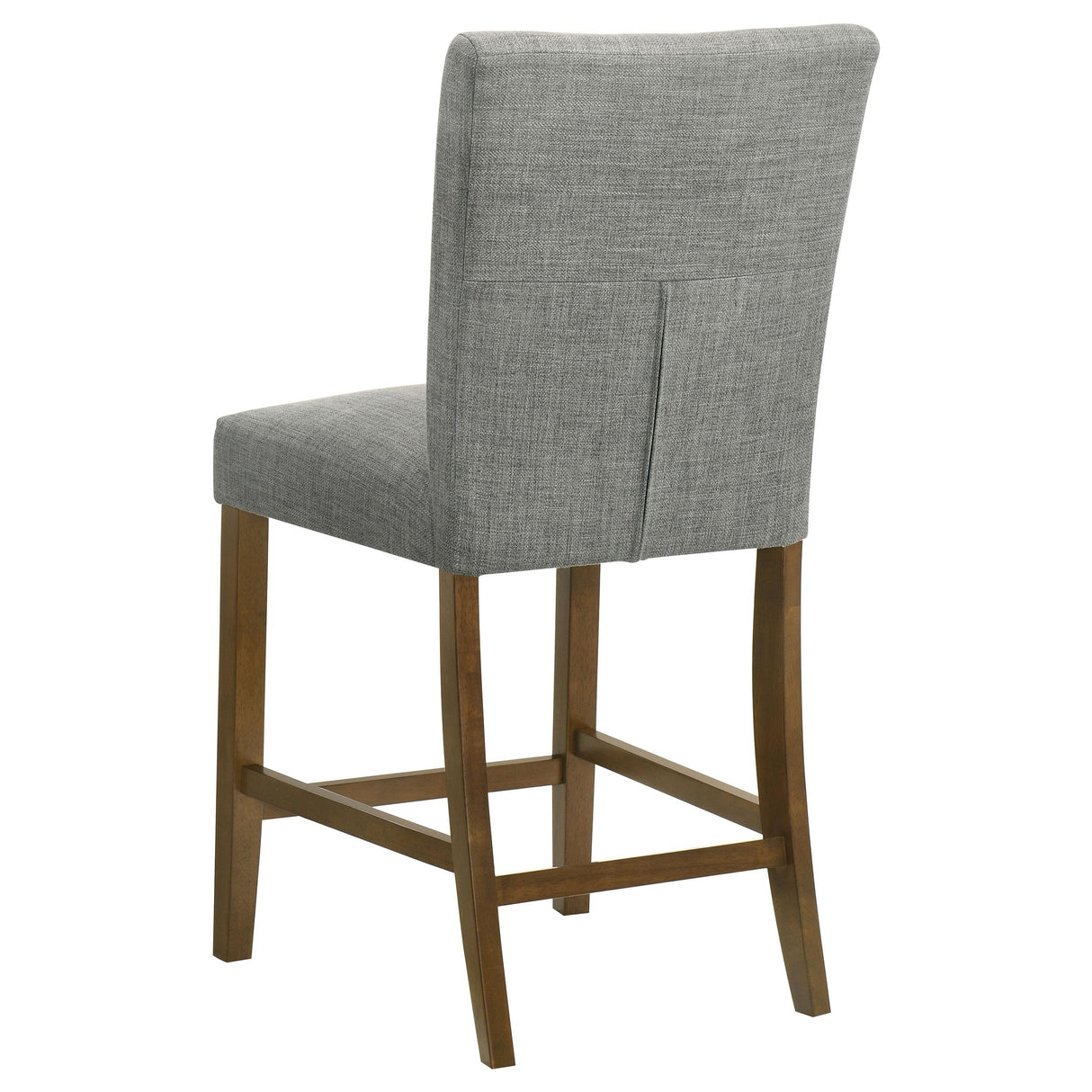 Paxton Gray 5-piece Round Glass Top Counter Height Dining Set from Coaster - Luna Furniture
