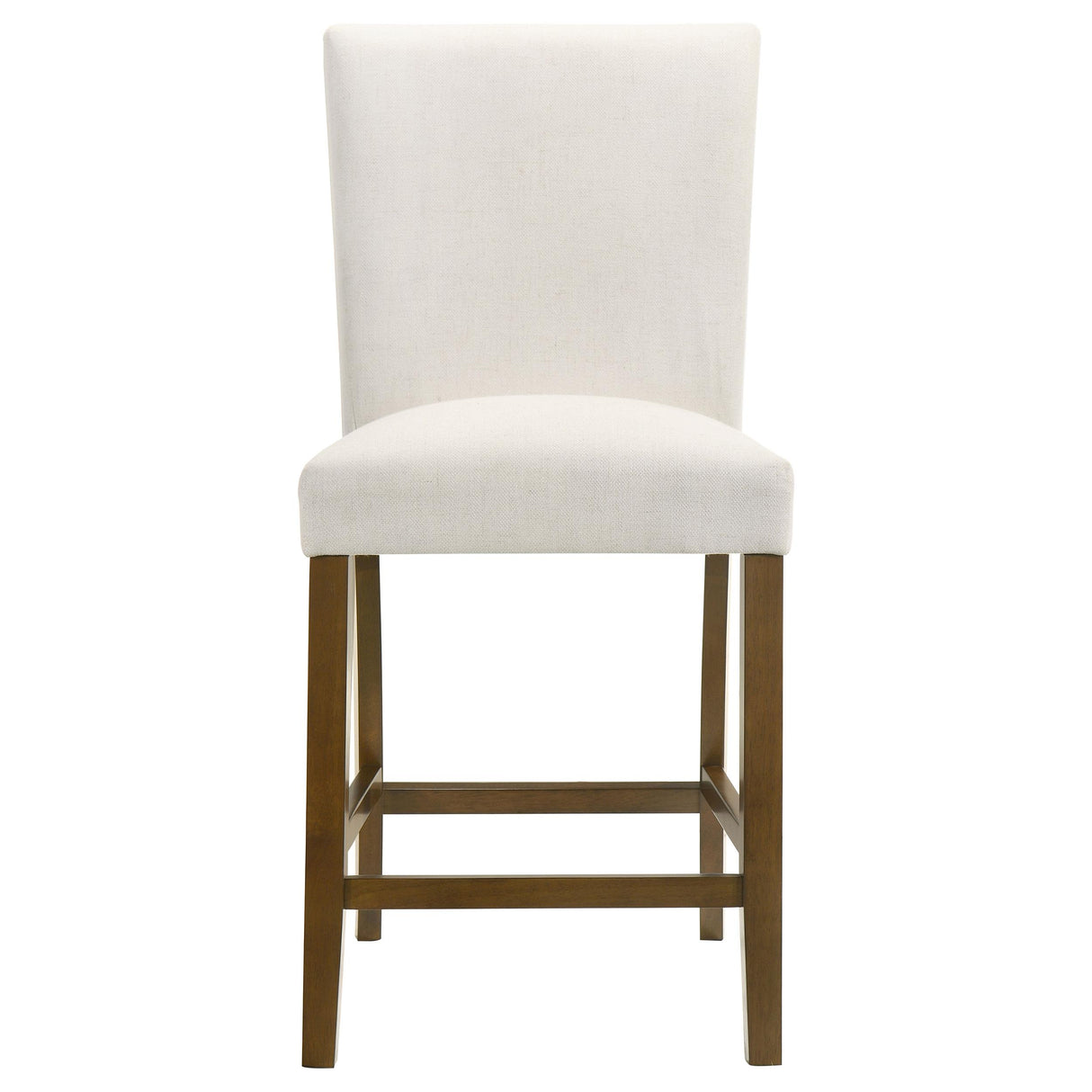 Paxton Beige / Brown Upholstered Counter Height Dining Chair, Set of 2 from Coaster - Luna Furniture