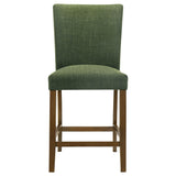 Paxton Green Upholstered Counter Height Dining Chair, Set of 2 from Coaster - Luna Furniture