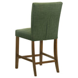Paxton Green Upholstered Counter Height Dining Chair, Set of 2 from Coaster - Luna Furniture