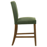 Paxton Green Upholstered Counter Height Dining Chair, Set of 2 from Coaster - Luna Furniture