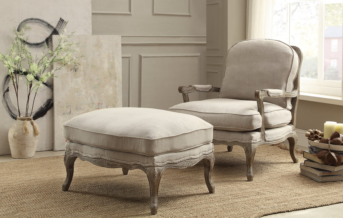 Finnegan Gray Swivel Chair from Homelegance - Luna Furniture