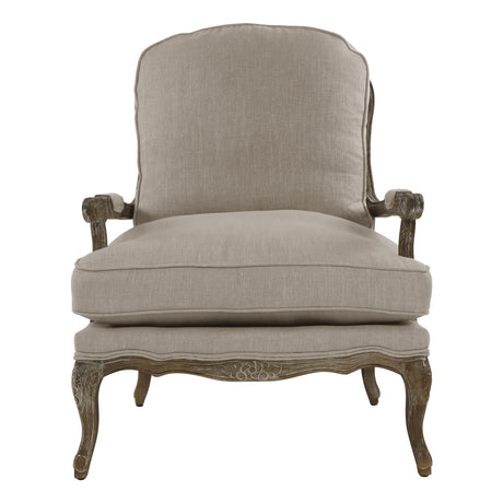 Landers Dark Gray Velvet Accent Chair from Homelegance - Luna Furniture