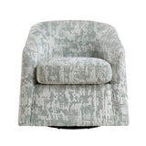 Ruvo Blue Swivel Accent Chair from Homelegance - Luna Furniture
