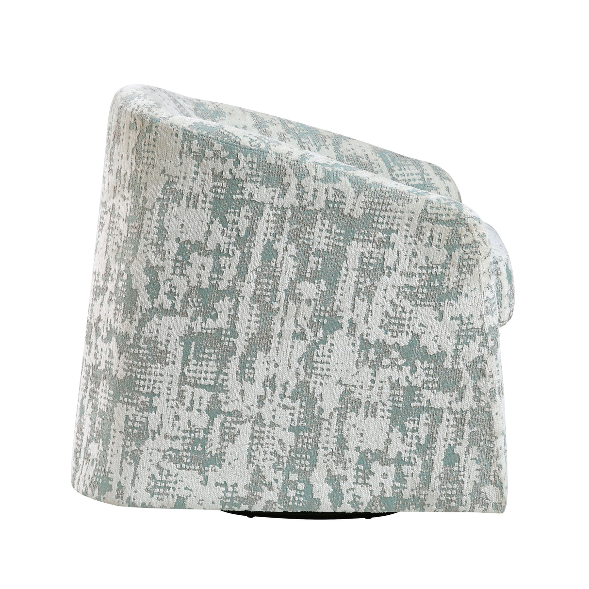Dalton Green Jacquard Swivel Chair from Homelegance - Luna Furniture