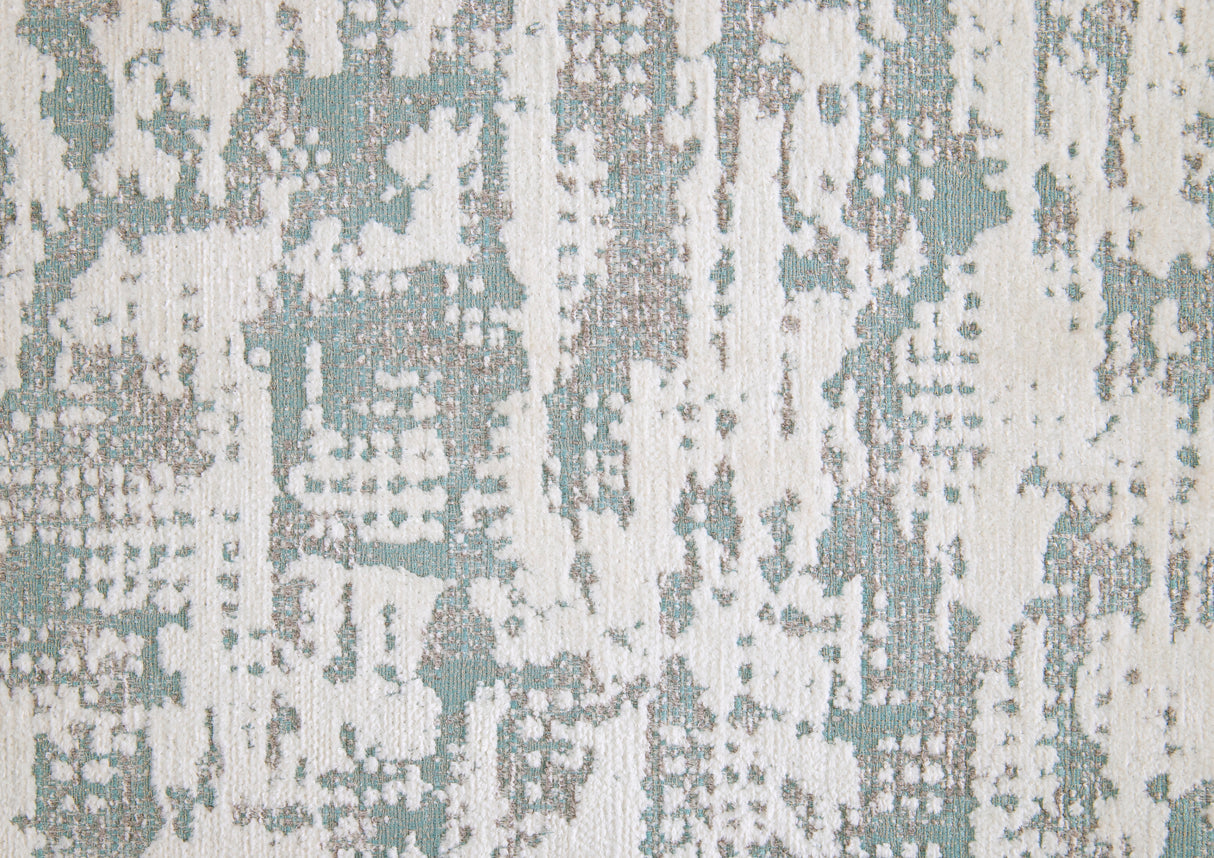 Dalton Green Jacquard Swivel Chair from Homelegance - Luna Furniture