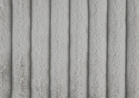 Francine Gray Chenille Swivel Chair from Homelegance - Luna Furniture