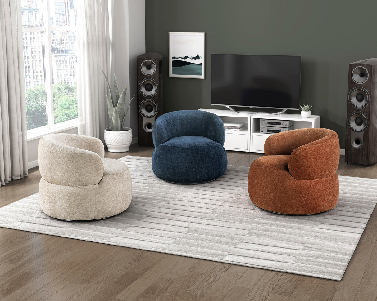 Gabe Brown Accent Chair from Homelegance - Luna Furniture