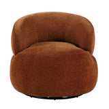 Ruvo Light Brown Swivel Accent Chair from Homelegance - Luna Furniture