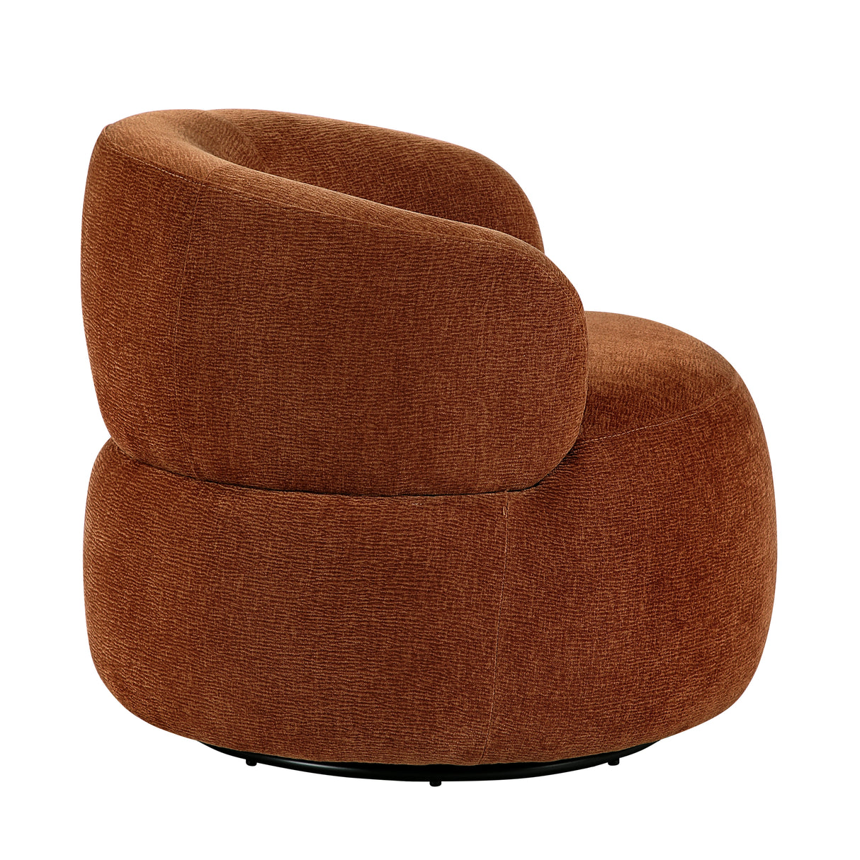 Ruvo Light Brown Swivel Accent Chair from Homelegance - Luna Furniture