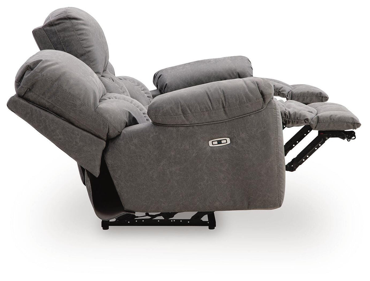 Bakerstein Galaxy Power Reclining Sofa from Ashley - Luna Furniture