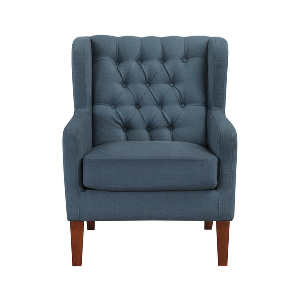 Aria Blue Accent Chair
