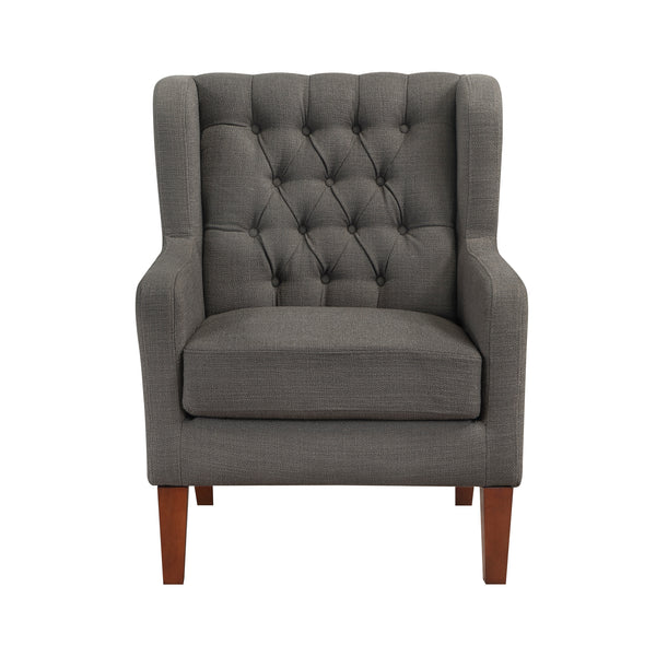 Aria Dark Gray Accent Chair