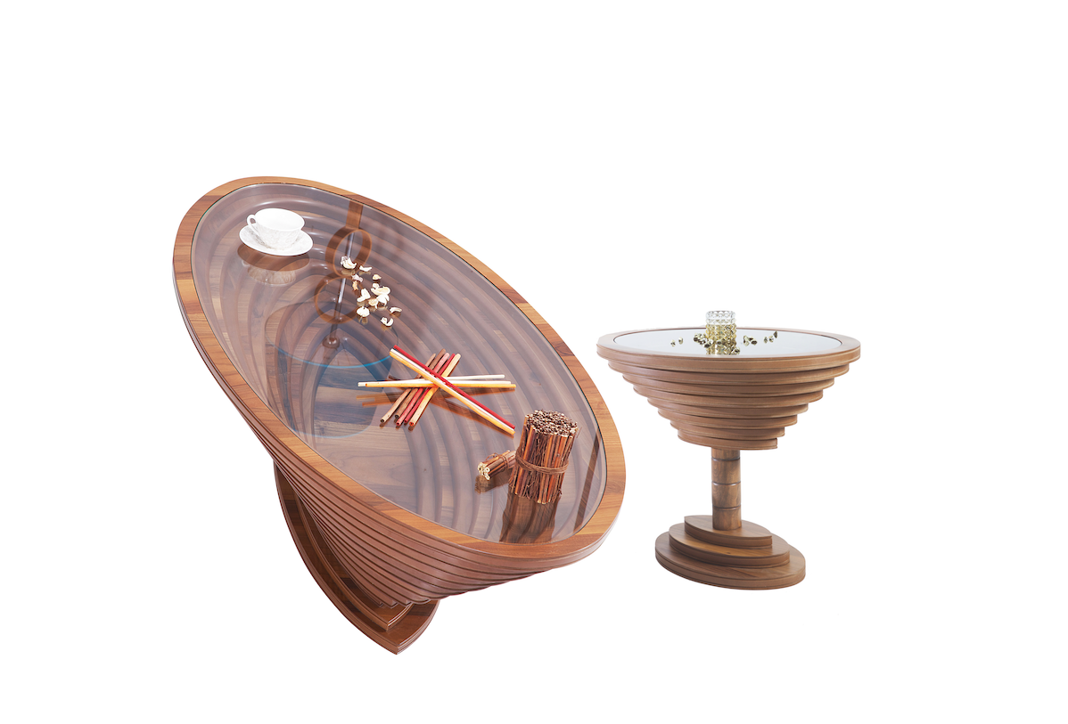 127 Walnut Coffee Table from Nova Furniture - Luna Furniture