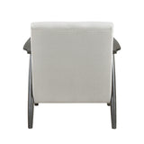 Greeley Gray Velvet Accent Chair from Homelegance - Luna Furniture