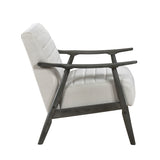 Greeley Gray Velvet Accent Chair from Homelegance - Luna Furniture