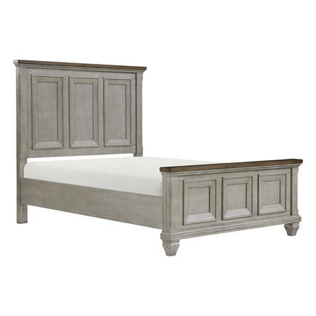 Renton Antique Gray/Brown Nightstand from Homelegance - Luna Furniture
