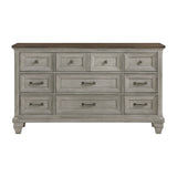 Renton Antique Gray/Brown Panel Bedroom Set from Homelegance - Luna Furniture