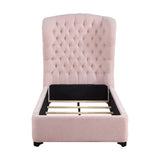 Cameo Pink Twin Bed from Homelegance - Luna Furniture