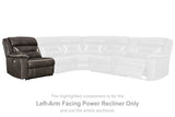 Kincord Midnight Left-Arm Facing Power Recliner from Ashley - Luna Furniture
