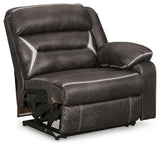 Kincord Midnight Right-Arm Facing Power Recliner from Ashley Furniture - Luna Furniture