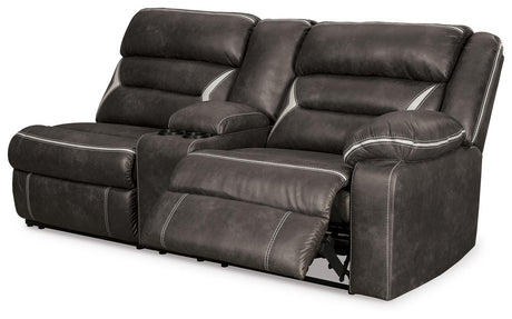 Kincord Midnight 3-Piece Power Reclining Sectional from Ashley Furniture - Luna Furniture