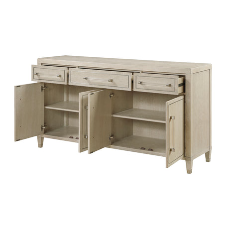 Genoa Light Oak Dining Server from Homelegance - Luna Furniture