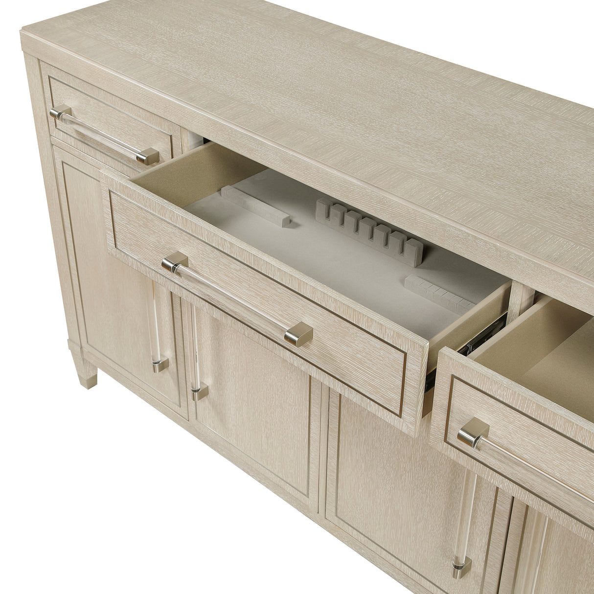 Genoa Light Oak Dining Server from Homelegance - Luna Furniture