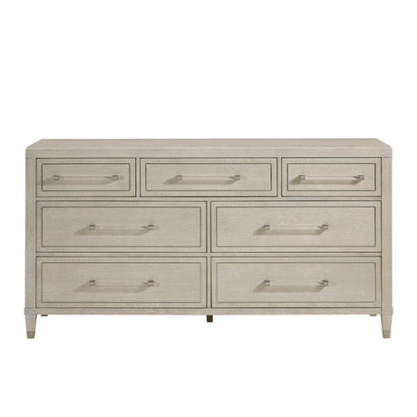 Genoa Light Oak Bedroom Mirror (Mirror Only) from Homelegance - Luna Furniture