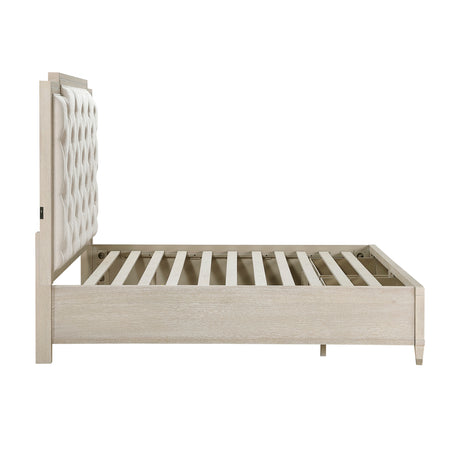 Cameo Pink Twin Bed from Homelegance - Luna Furniture