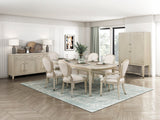 Genoa Light Oak Extendable Dining Set from Homelegance - Luna Furniture