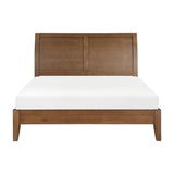 Evans Wire Brushed Light Brown California King Platform Bed from Homelegance - Luna Furniture