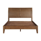 Evans Wire Brushed Light Brown California King Platform Bed from Homelegance - Luna Furniture
