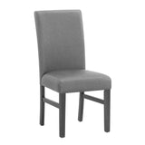 Judson Glitter Gray 5-Piece Dining Set from Crown Mark - Luna Furniture