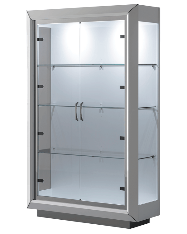 Elite White 2 Door China Cabinet