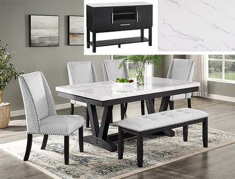 Vance Dove Dining Chair, Set of 2 from Crown Mark - Luna Furniture