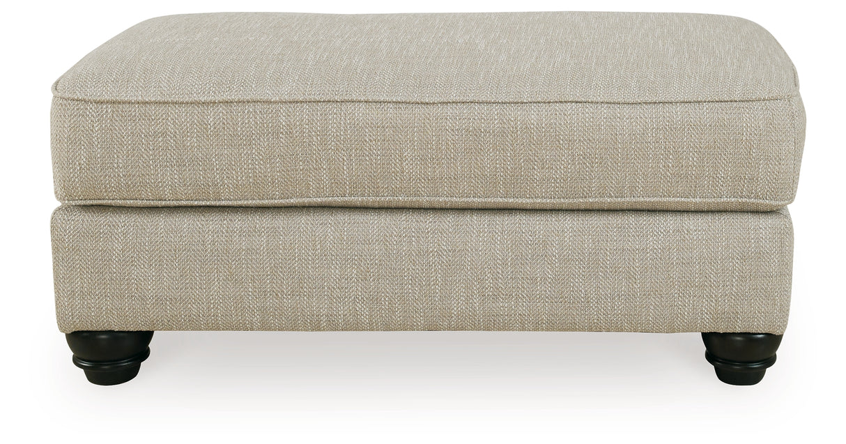 Asanti Fog Oversized Chair and Ottoman from Ashley - Luna Furniture