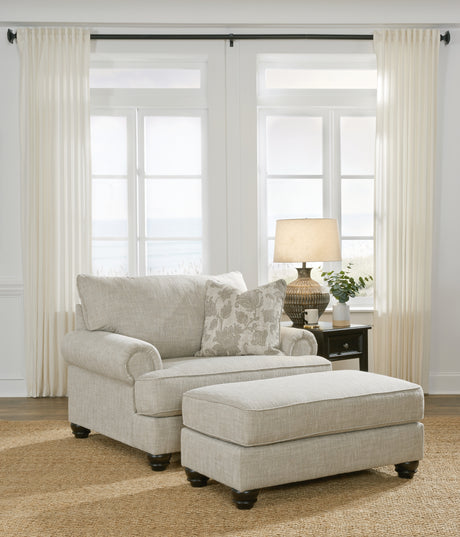 Asanti Fog Oversized Chair and Ottoman from Ashley Furniture - Luna Furniture