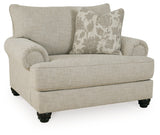 Asanti Fog Sofa, Loveseat, Oversized Chair and Ottoman from Ashley - Luna Furniture