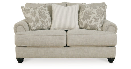 Asanti Sofa and Loveseat in Fog from Ashley - Luna Furniture