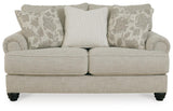 Asanti Fog Loveseat from Ashley Furniture - Luna Furniture