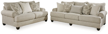Asanti Fog Sofa and Loveseat from Ashley - Luna Furniture