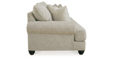 Asanti Sofa, Loveseat, Chair and Ottoman in Fog from Ashley - Luna Furniture