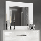 Carmen White Mirror for Single Dresser from ESF Furniture - Luna Furniture
