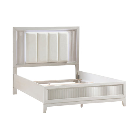Cornwall Antique White Queen Bed from Homelegance - Luna Furniture