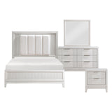 Cornwall Antique White Queen Bed from Homelegance - Luna Furniture